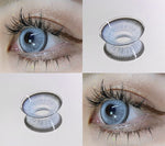 Serltyca Q2 Blue Colored Contacts Yearly Wear 1pc