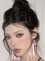 Serltyca Q2 Pink Colored Contacts Yearly Wear 1pc