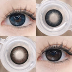 Papadox Dark Blue Colored Contacts Daily Wear/10pcs