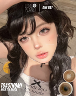 Toastnomi One Day Milk Tea Sauce Coloured Contact Lens 10pcs